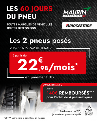 Les 60 jours du pneu, c'est parti !